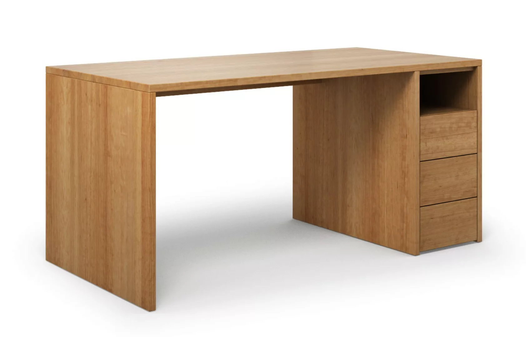 Schreibtisch Labora aus Kirschbaum günstig online kaufen