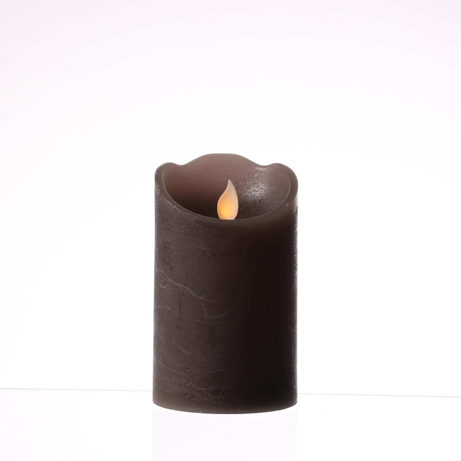 MARELIDA LED-Kerze mit beweglicher Flamme Echtwachs günstig online kaufen