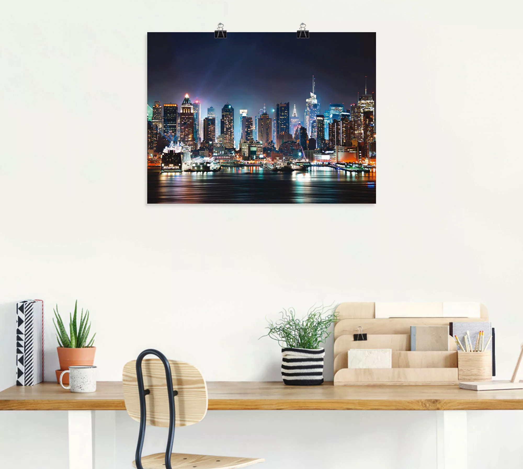 Artland Wandbild "New York City Times Square", Amerika, (1 St.), als Leinwa günstig online kaufen