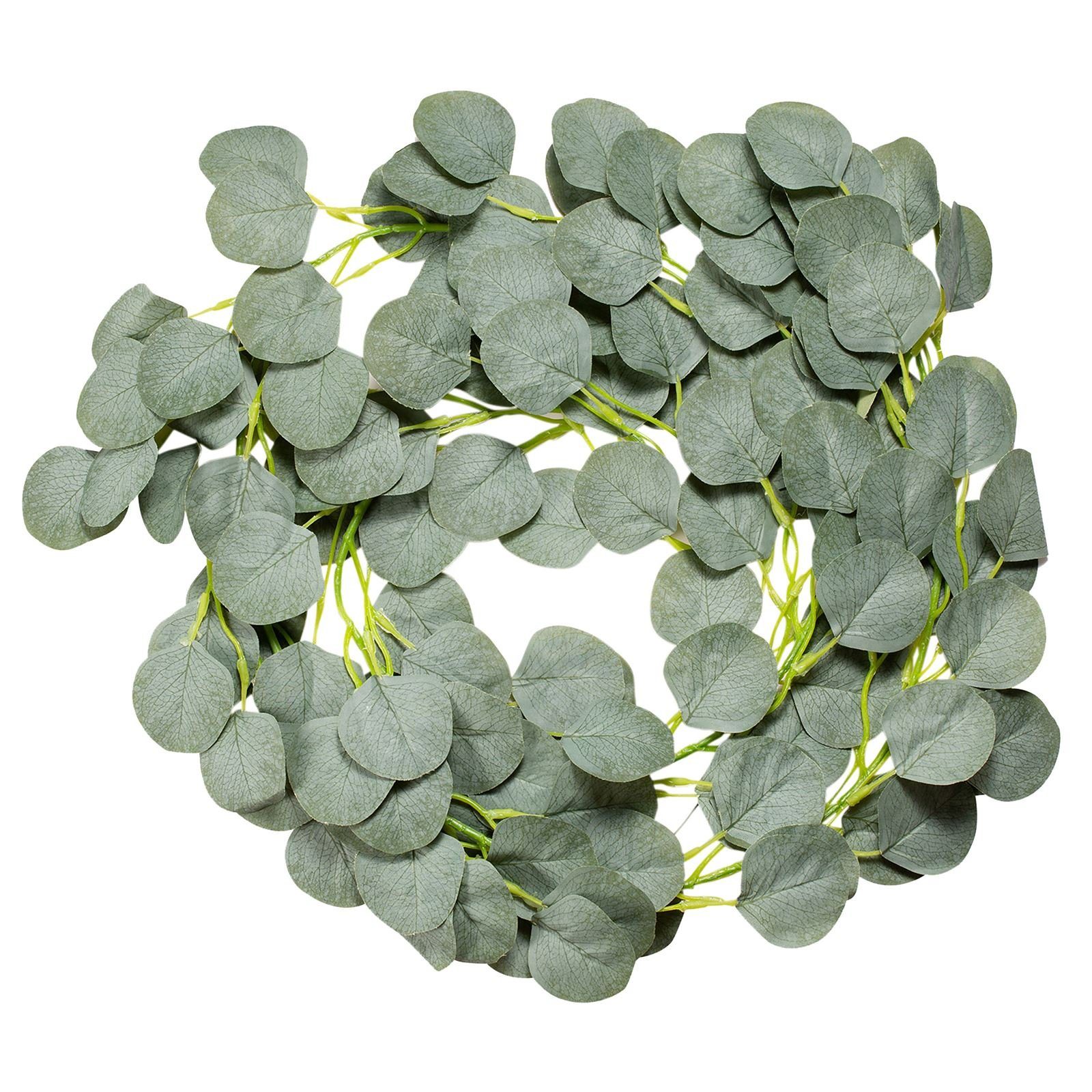 Kunstgirlande EUKALYPTUS, IDIMEX, Höhe 4 cm, günstig online kaufen