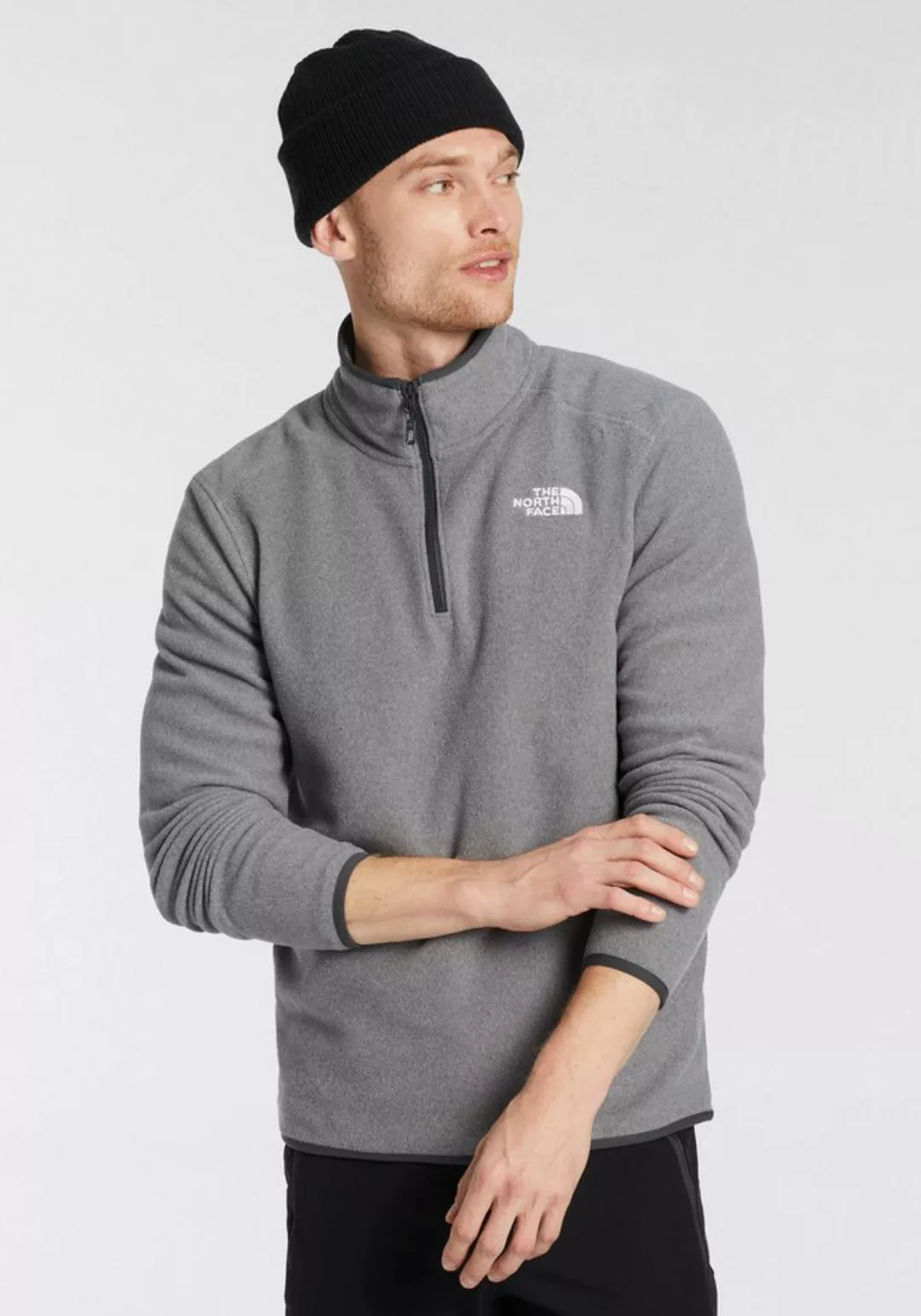 The North Face Fleecepullover M 100 GLACIER 1/4 ZIP - EU (1-tlg) mit dezent günstig online kaufen