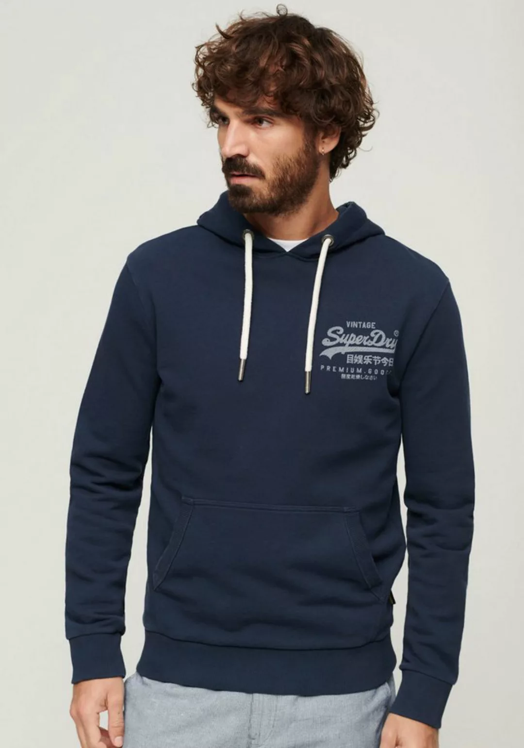 Superdry Kapuzensweatshirt CLASSIC VL HERITAGE CHEST HOOD günstig online kaufen