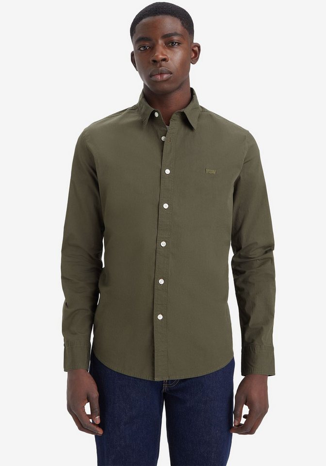 Levi's® Jeanshemd BATTERY HM SHIRT SLIM mit Logobadge günstig online kaufen