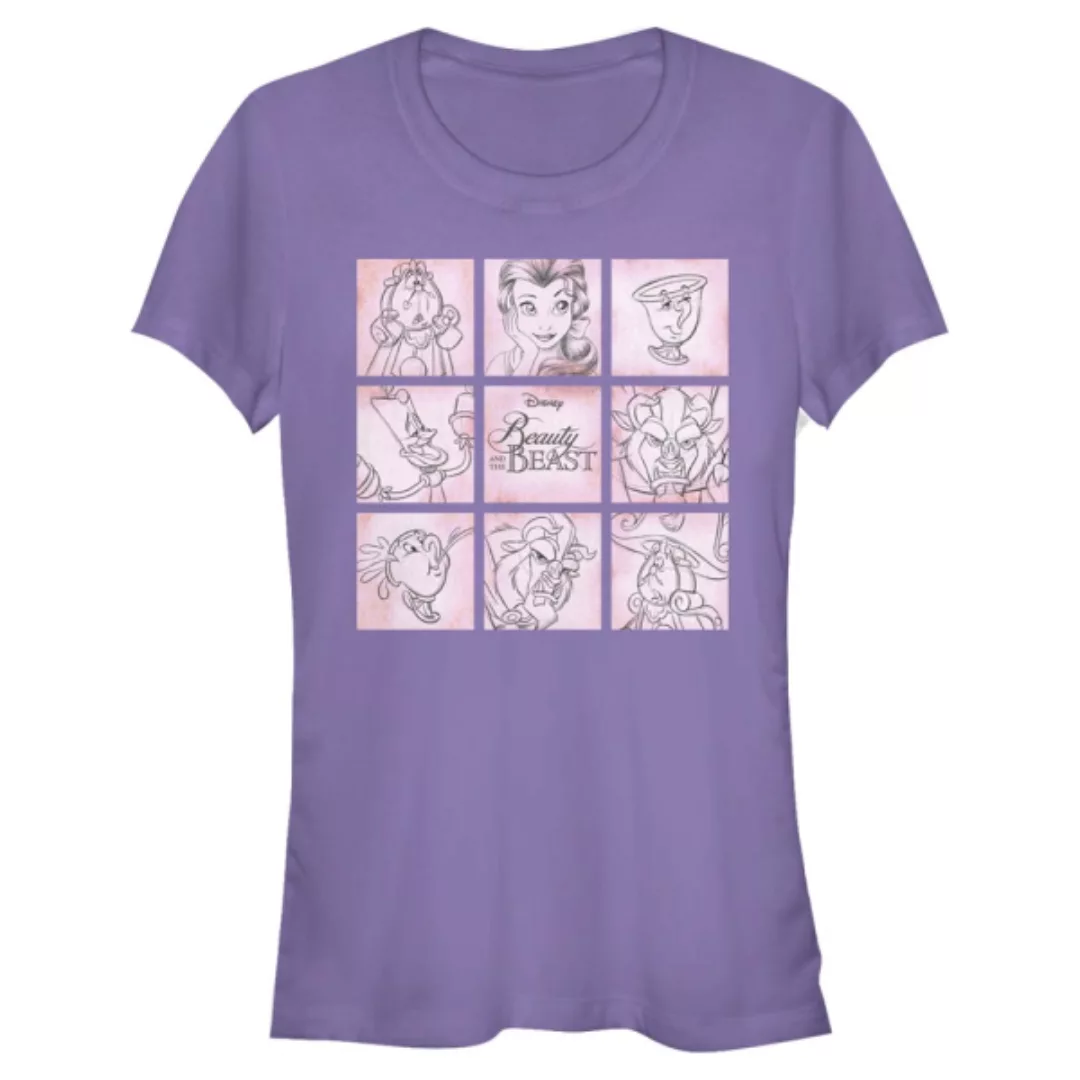 Disney - Die Schöne und das Biest - Gruppe B&B Sketches - Frauen T-Shirt günstig online kaufen