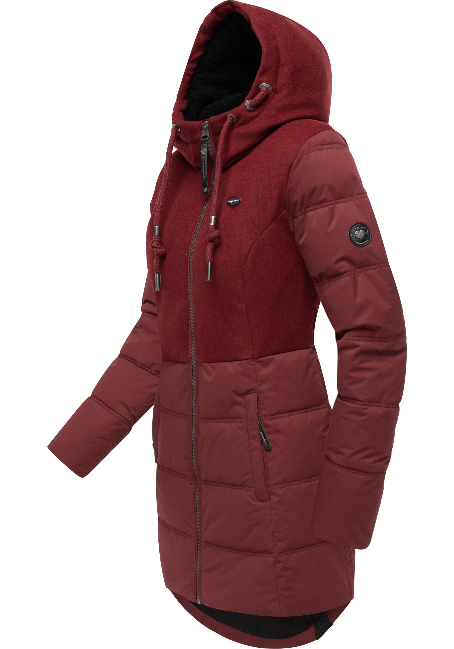 Ragwear Winterjacke "Ashani Block Intl.", mit Kapuze, stylischer Winterpark günstig online kaufen