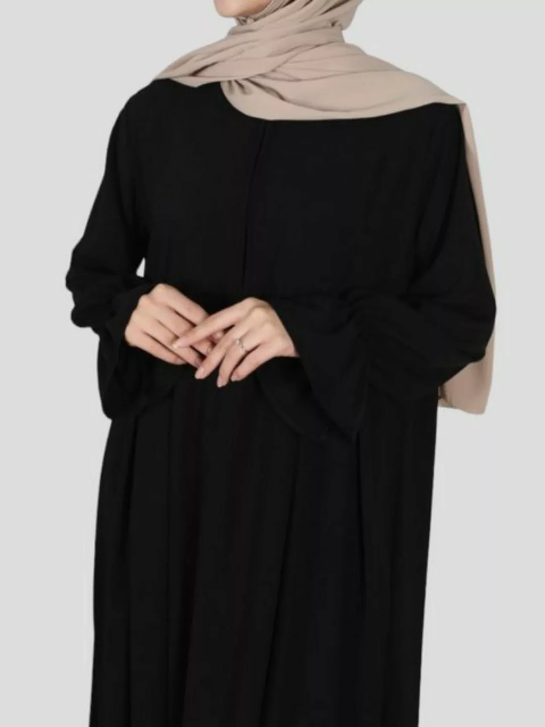 Aymasal Maxikleid Abaya Naima basic schlicht modest Fashion Kaftan islamisc günstig online kaufen