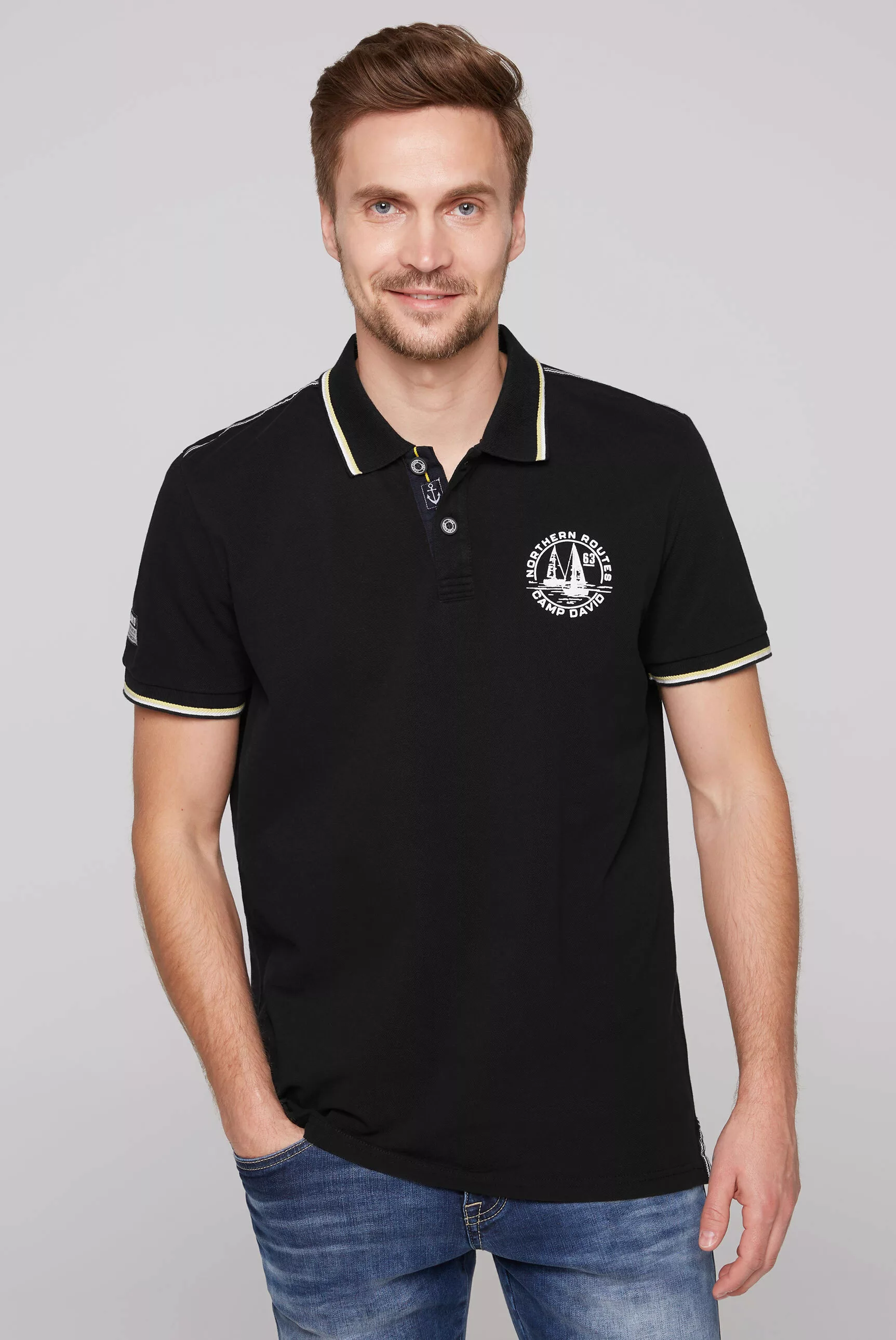 CAMP DAVID Poloshirt, aus Baumwolle günstig online kaufen