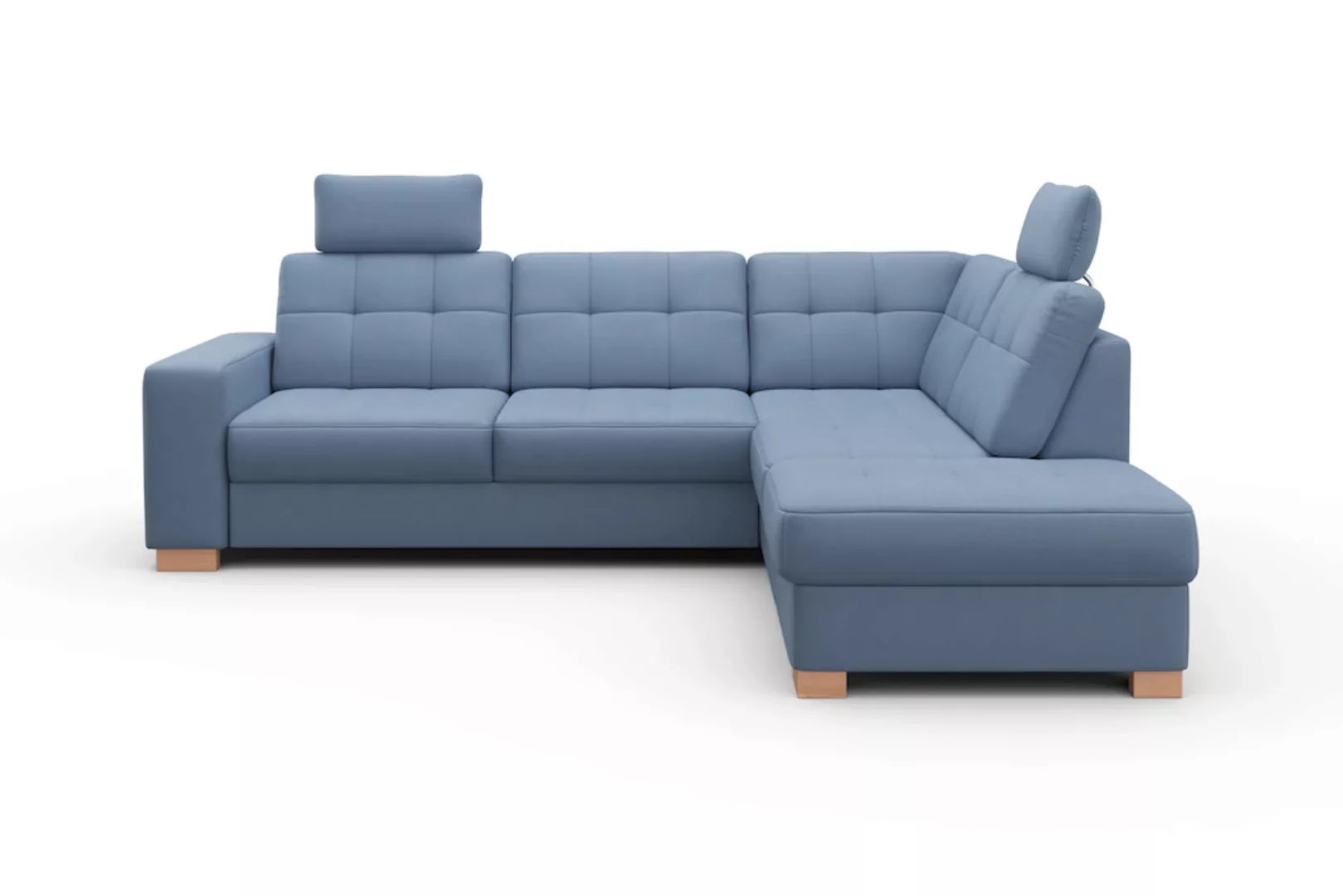 sit&more Ecksofa »Quincy L-Form«, wahlweise mit Bettfunktion und Bettkasten günstig online kaufen