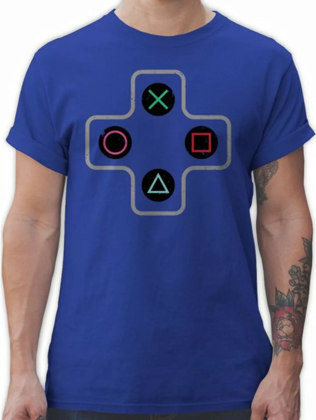 Shirtracer T-Shirt Gamer Controller Nerd Geschenke günstig online kaufen