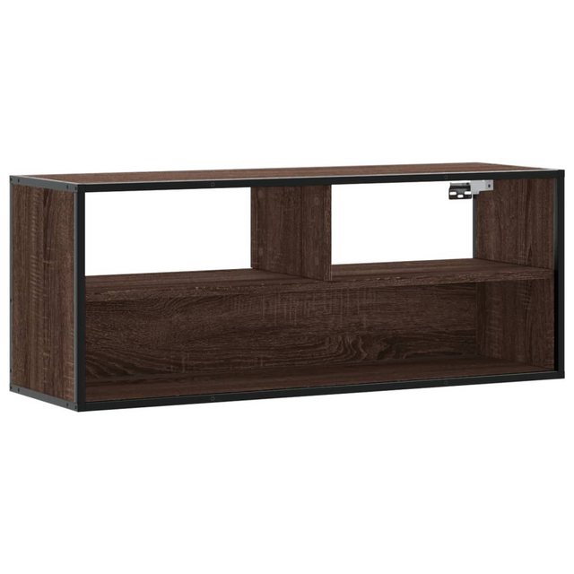 vidaXL TV-Schrank TV-Schrank Braun Eiche 100x31x39,5 cm Holzwerkstoff und M günstig online kaufen