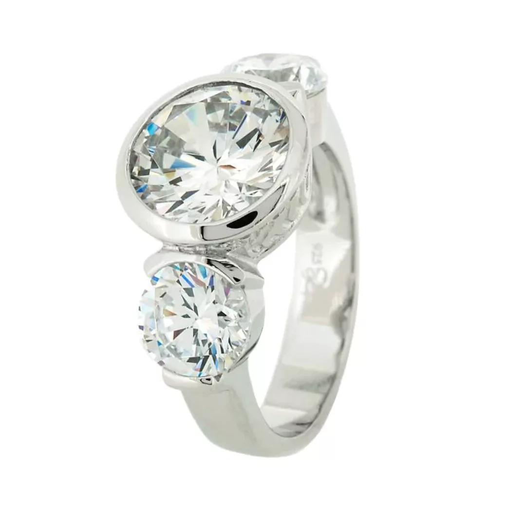 Ring Amesiella aus 925 Sterling Silber Schmuck für Damen Friends Gr.16 günstig online kaufen