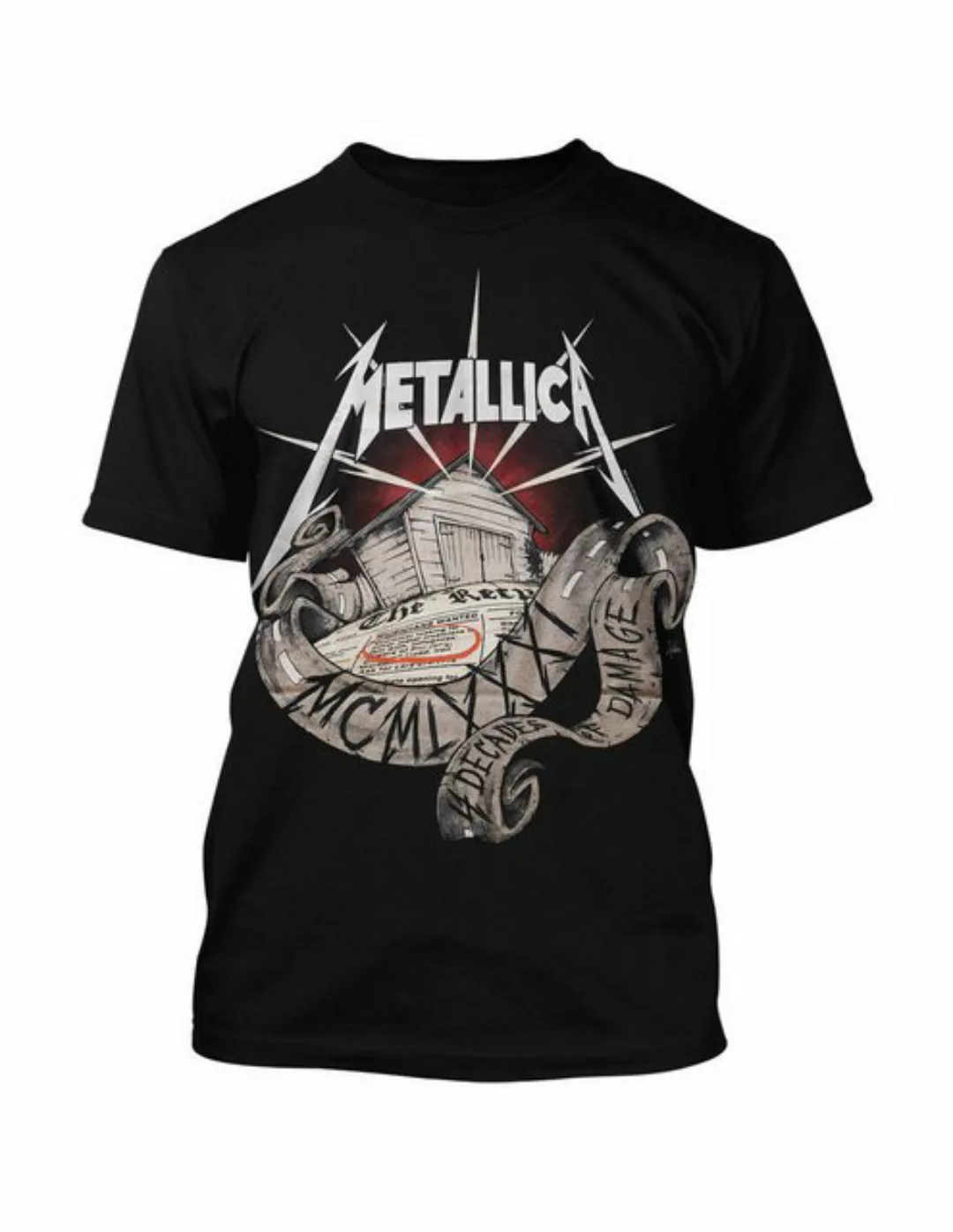 metallica T-Shirt 40th Anniversary Garage günstig online kaufen