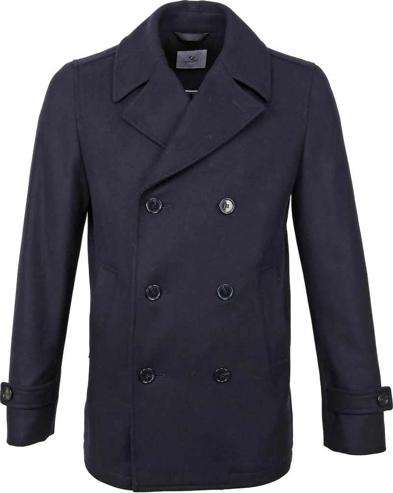 Suitable Prestige Jacke Nathan Wool Blend Dunkelblau - Größe 46 günstig online kaufen