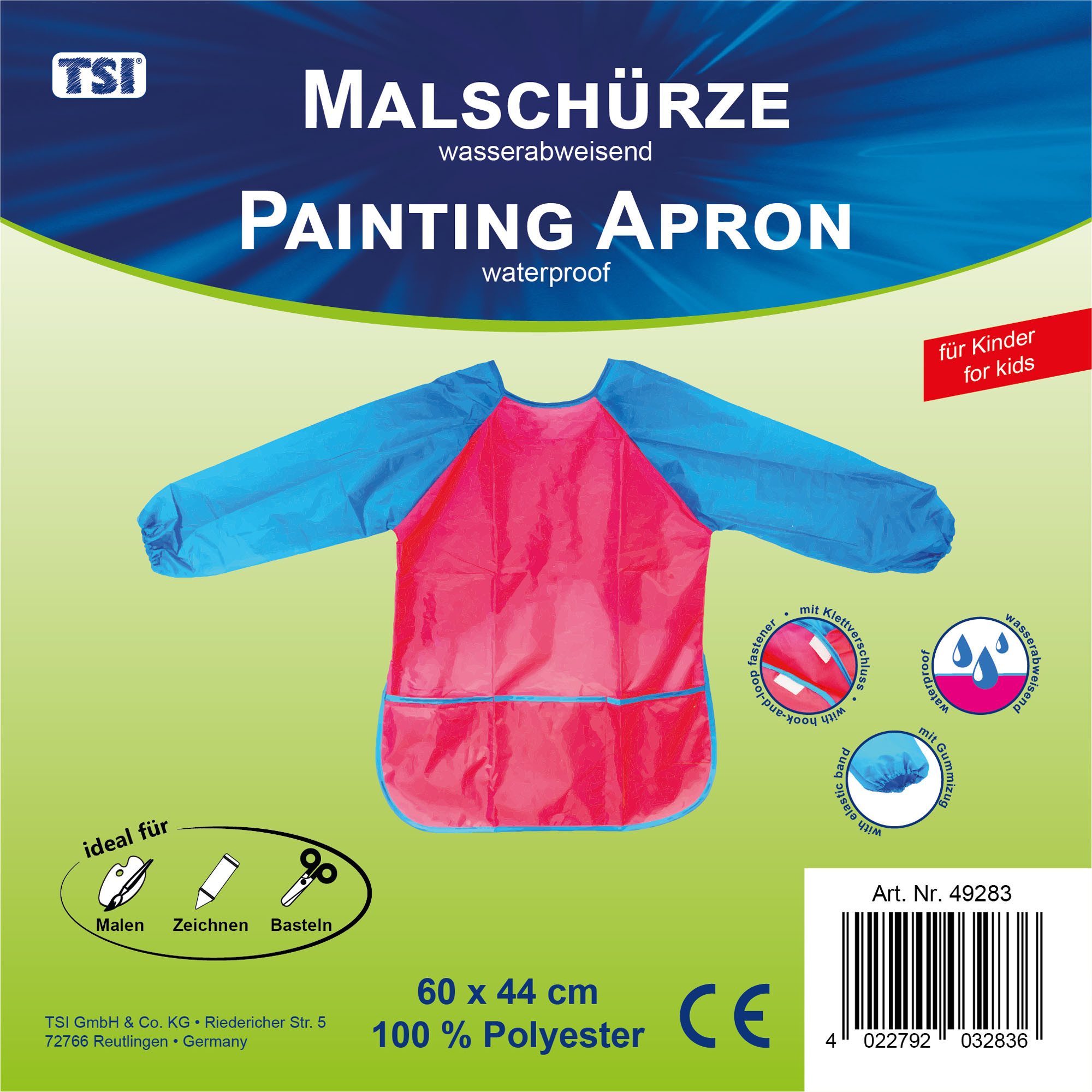 TSI Schreibwaren Malschürze Malschürze für Kinder günstig online kaufen