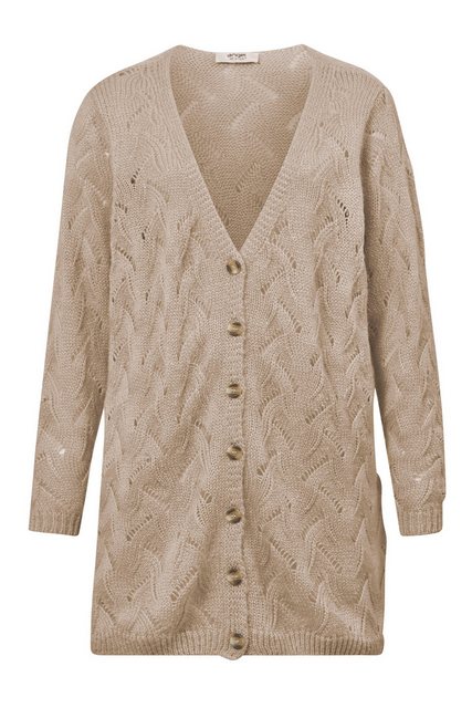 Angel of Style Strickjacke Strickjacke Ajourstrick Langarm günstig online kaufen