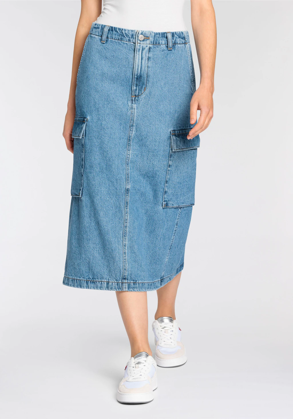 Levis Jeansrock "CARGO MIDI SKIRT MED IN" günstig online kaufen