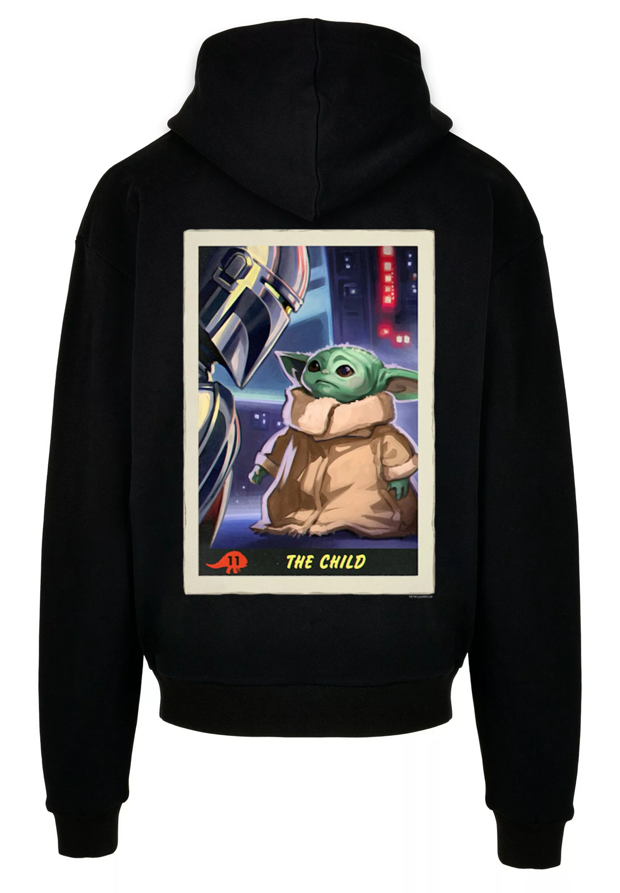 F4NT4STIC Kapuzenpullover "Star Wars The Mandalorian The Child Card", Print günstig online kaufen