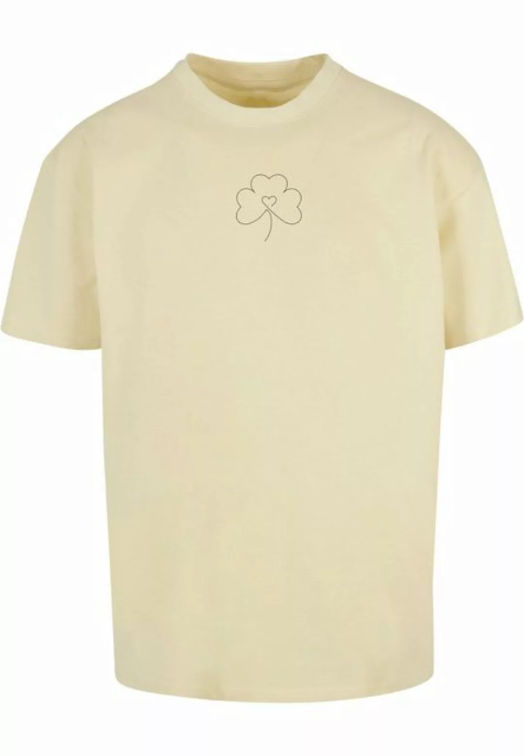 Merchcode T-Shirt Merchcode Herren Spring - Leaf Clover Flower Heavy Oversi günstig online kaufen