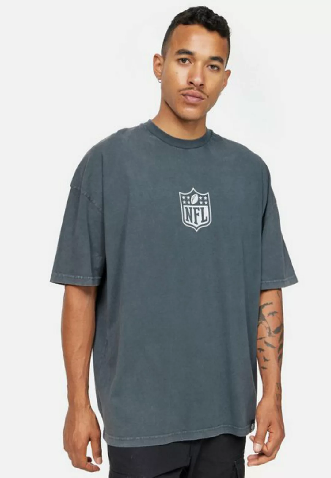 Recovered T-Shirt NFL Los Angeles Rams Oversized Washed GOTS zertifizierte günstig online kaufen