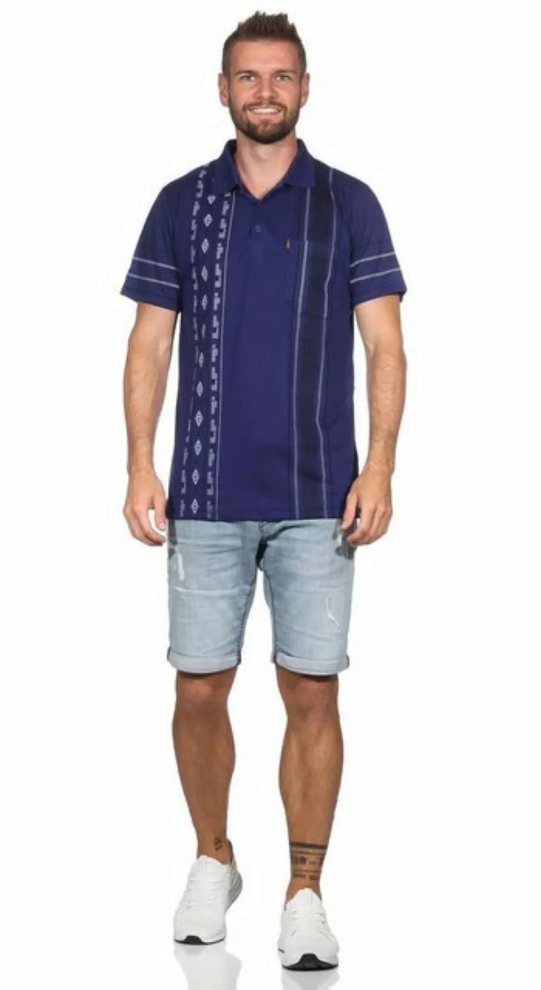 EloModa Poloshirt Herren Poloshirt Sommer Polo-Hemd Kurzarm, Gr. M L XL 2XL günstig online kaufen