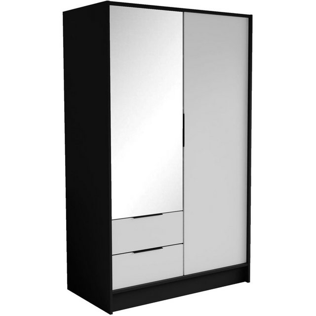 Beautysofa Kleiderschrank NIKO Breite: 100/150/200cm, mit oder ohne Spiegel günstig online kaufen