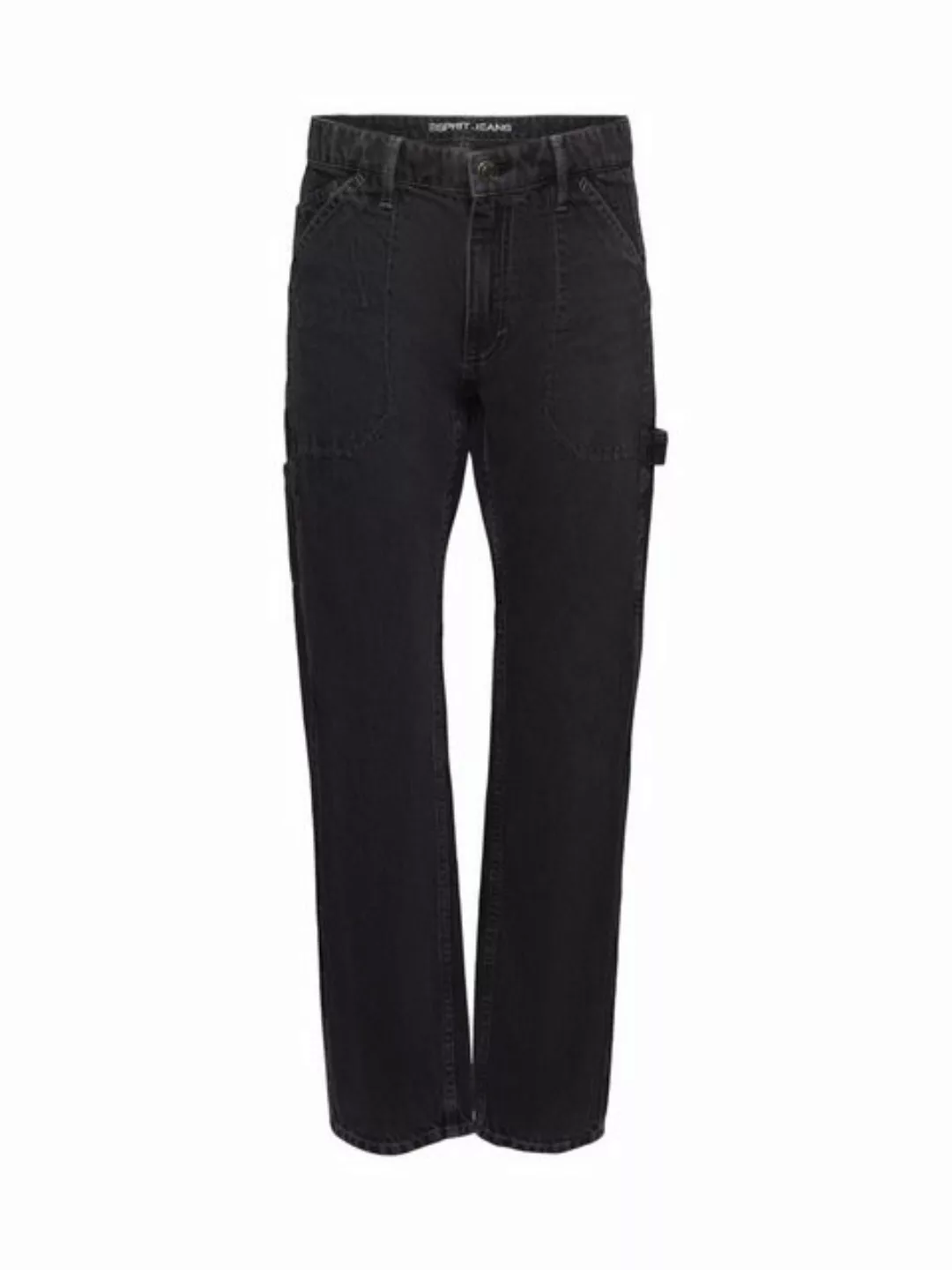 Esprit Straight-Jeans Jeans mit geradem Bein und mittlerer Bundhöhe günstig online kaufen