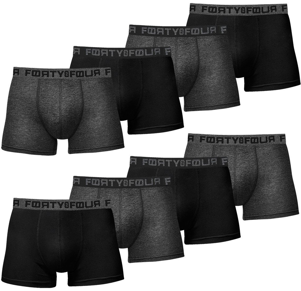 FortyFour Boxershorts Herren Männer Unterhosen Baumwolle günstig online kaufen