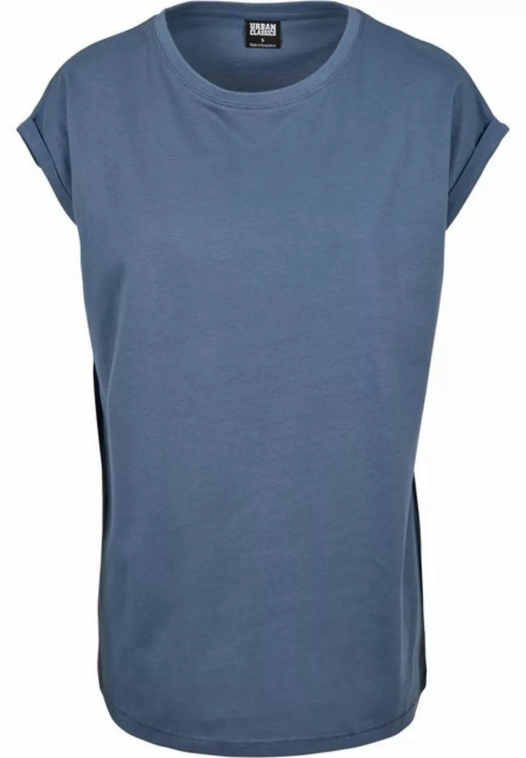 URBAN CLASSICS Kurzarmshirt Urban Classics Damen Ladies Extended Shoulder T günstig online kaufen