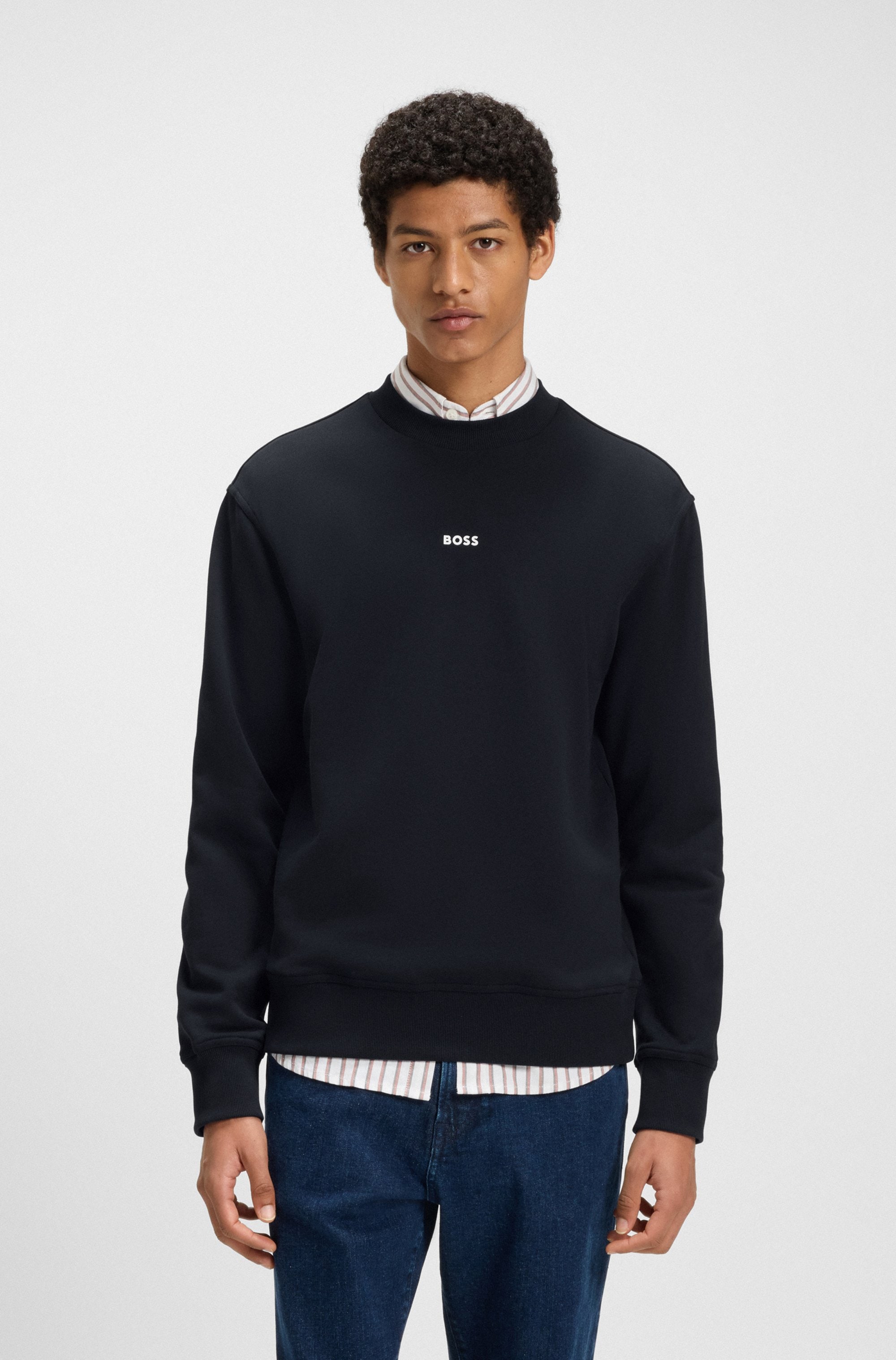 BOSS ORANGE Sweatshirt "WeSmallcrew", mit Logo auf der Brust günstig online kaufen