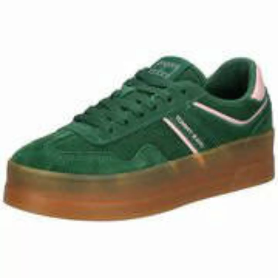 Tommy Jeans Plateausneaker "THE GREENWICH FLATFORM SUEDE", Freizeitschuh, H günstig online kaufen