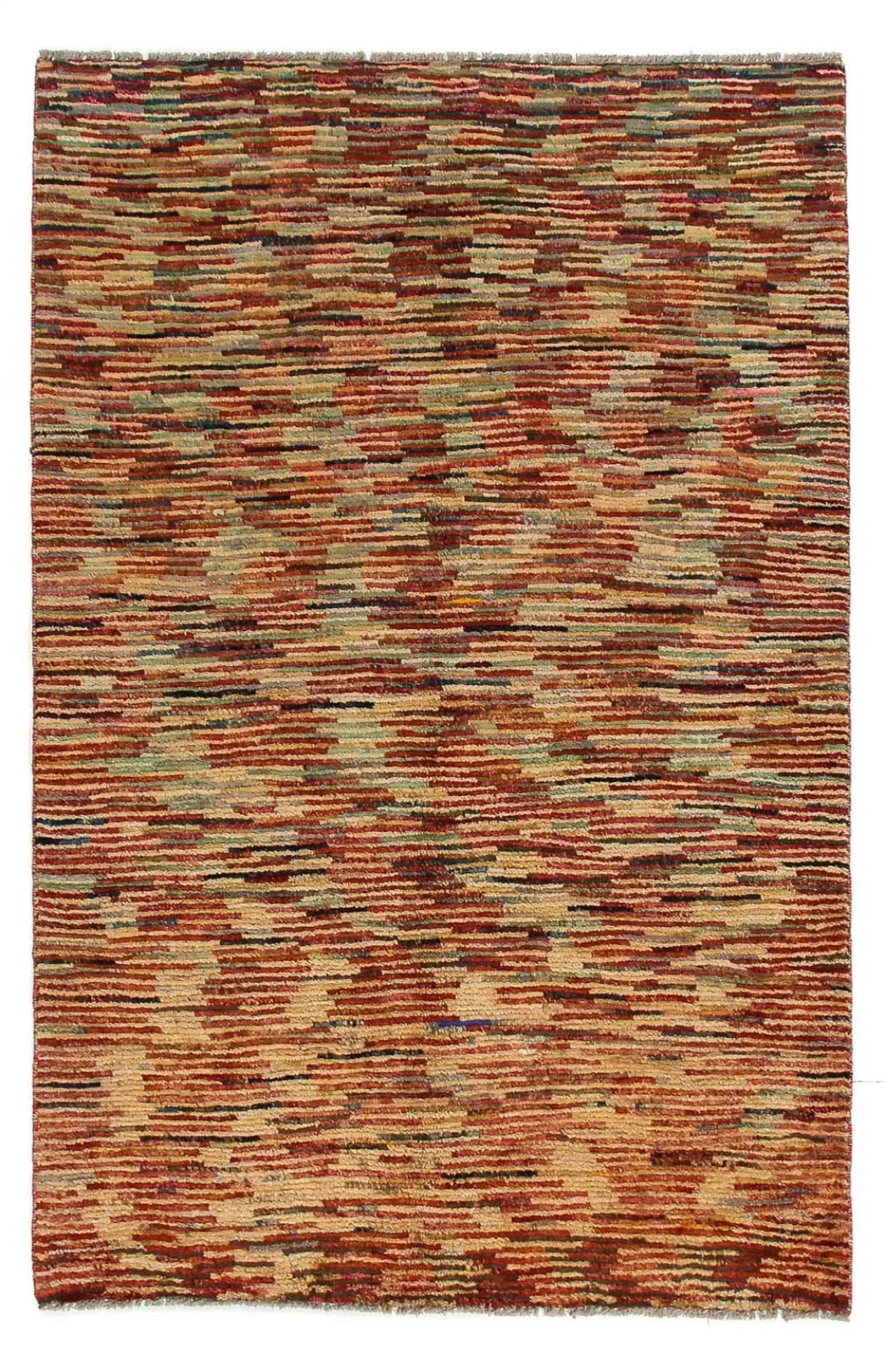morgenland Wollteppich »Streifen Multicolore 179 x 117 cm«, rechteckig, Han günstig online kaufen