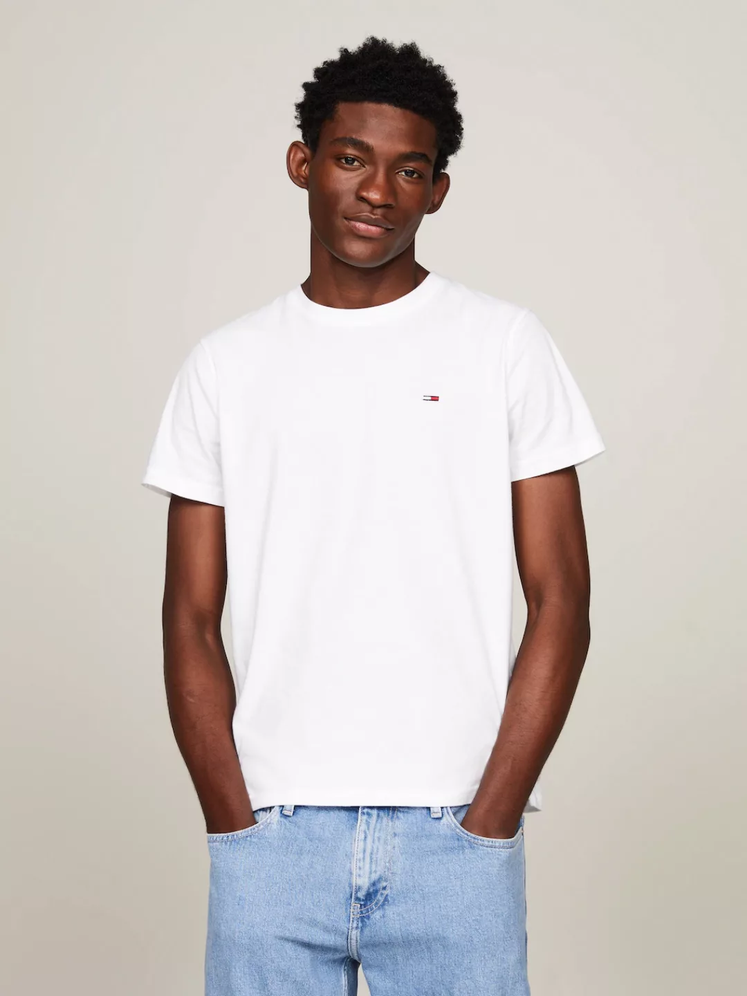 Tommy Jeans T-Shirt "TJM 2PACK SLIM JERSEY TEE", mit Rundhalsausschnitt günstig online kaufen