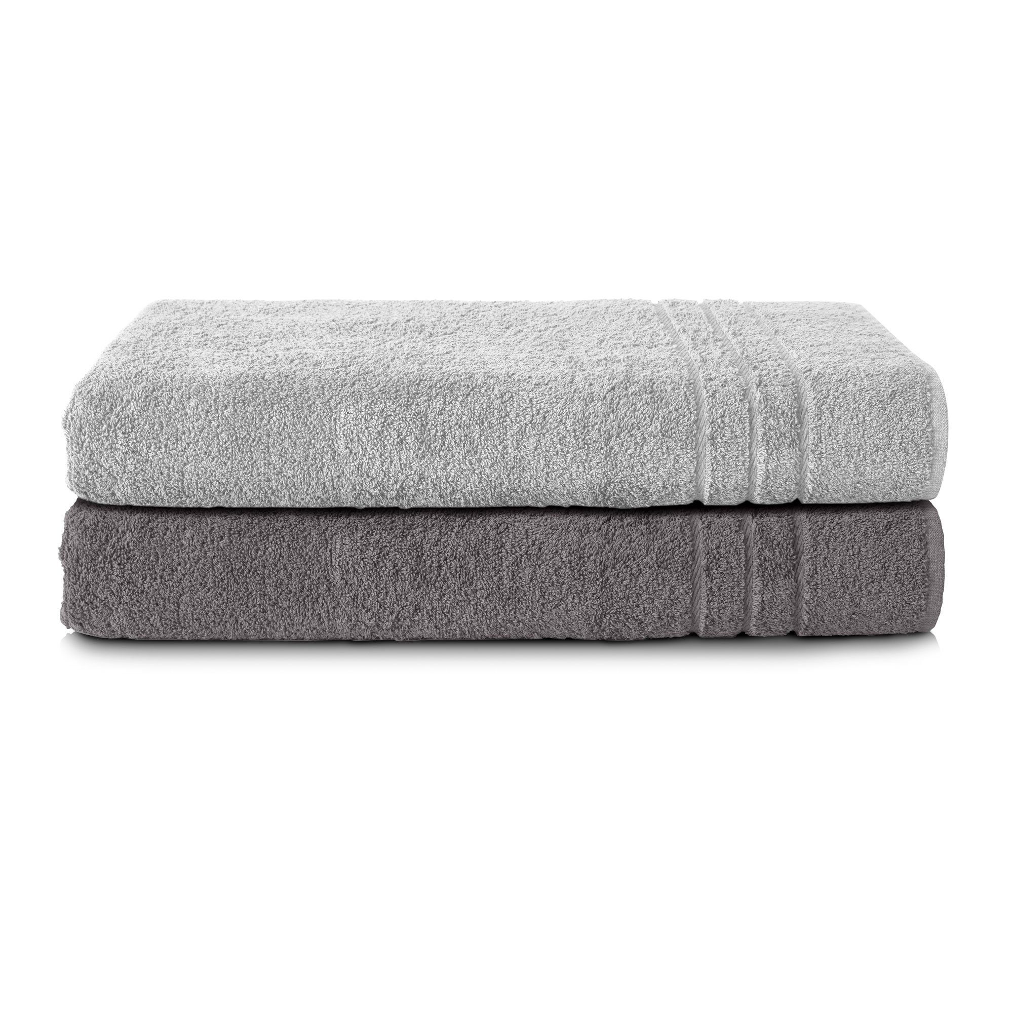 Komfortec Saunatuch 80x200 cm Saunatücher Set günstig online kaufen