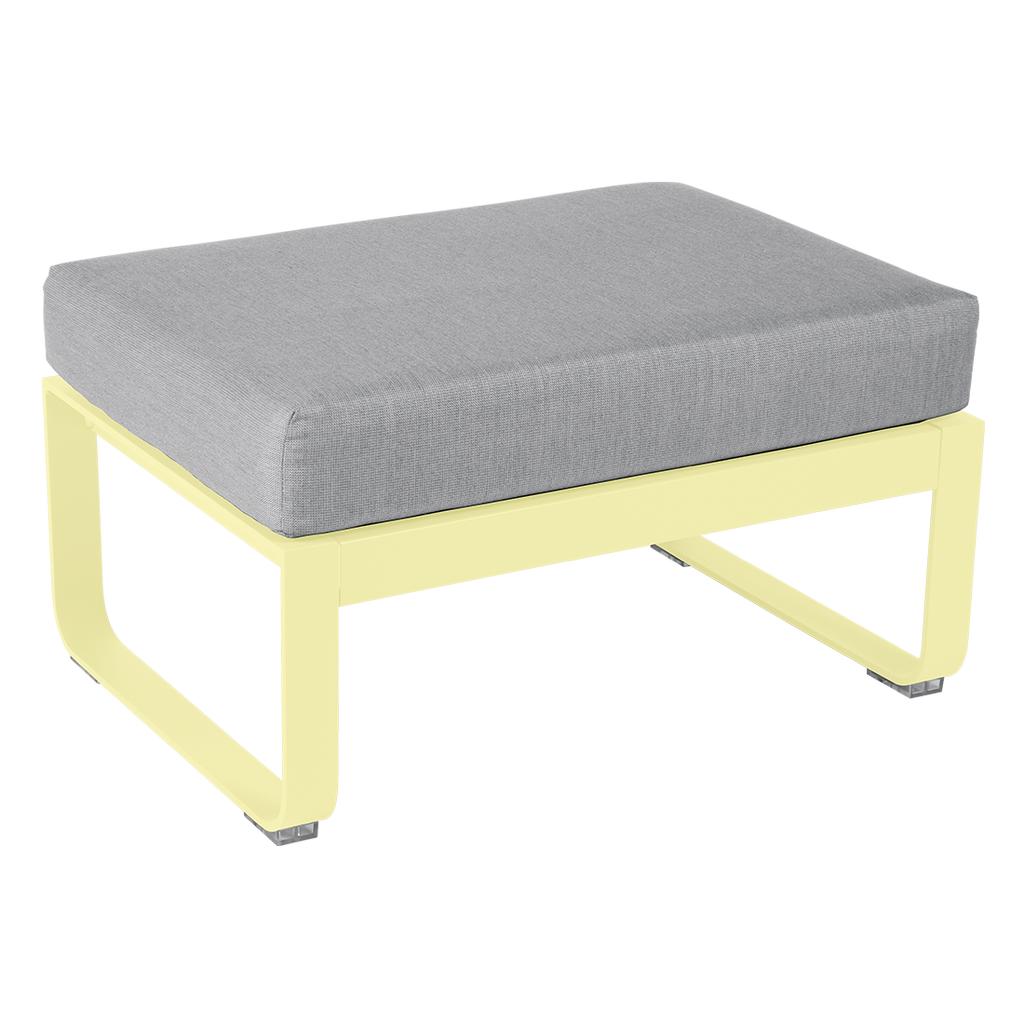 Bellevie 1-Sitzer Hocker A6 Zitronensorbet 79 Flanellgrau günstig online kaufen