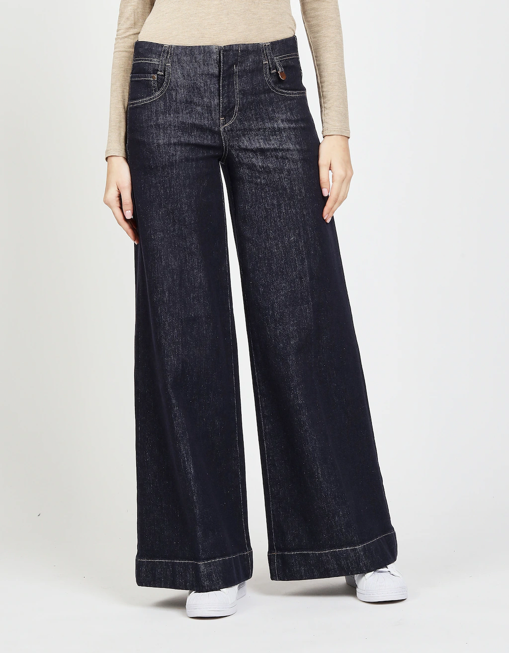 GANG Weite Jeans "GANG Jeans Wide Fit 94POPPY PALAZZO" günstig online kaufen