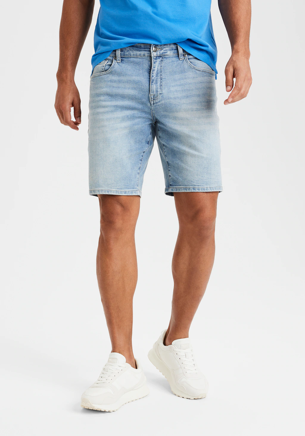 Buffalo Jeansshorts 5-Pocket Shorts, mit normaler Bundhöhe, kurze Hose aus günstig online kaufen