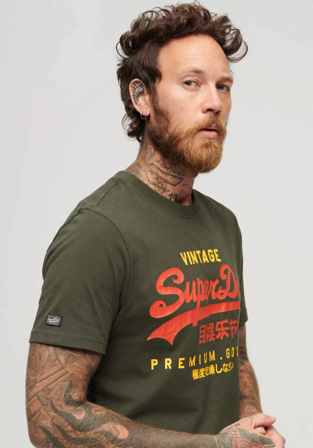 Superdry T-Shirt CLASSIC VL HERITAGE T SHIRT günstig online kaufen