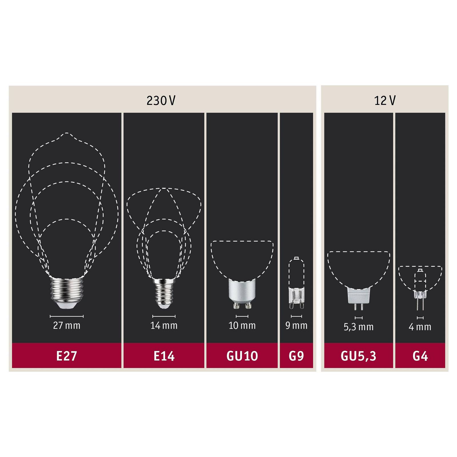 Paulmann LED-Lampe E27 Filament grün 1,1W günstig online kaufen