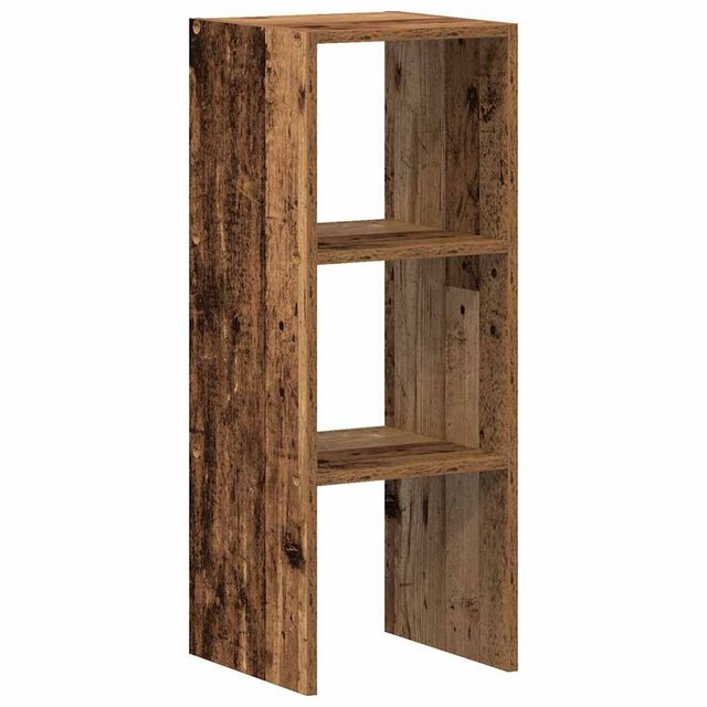 vidaXL Fächerschrank Bücherregal Stapelbar Altholz-Optik 30x30x80 cm Holzwe günstig online kaufen