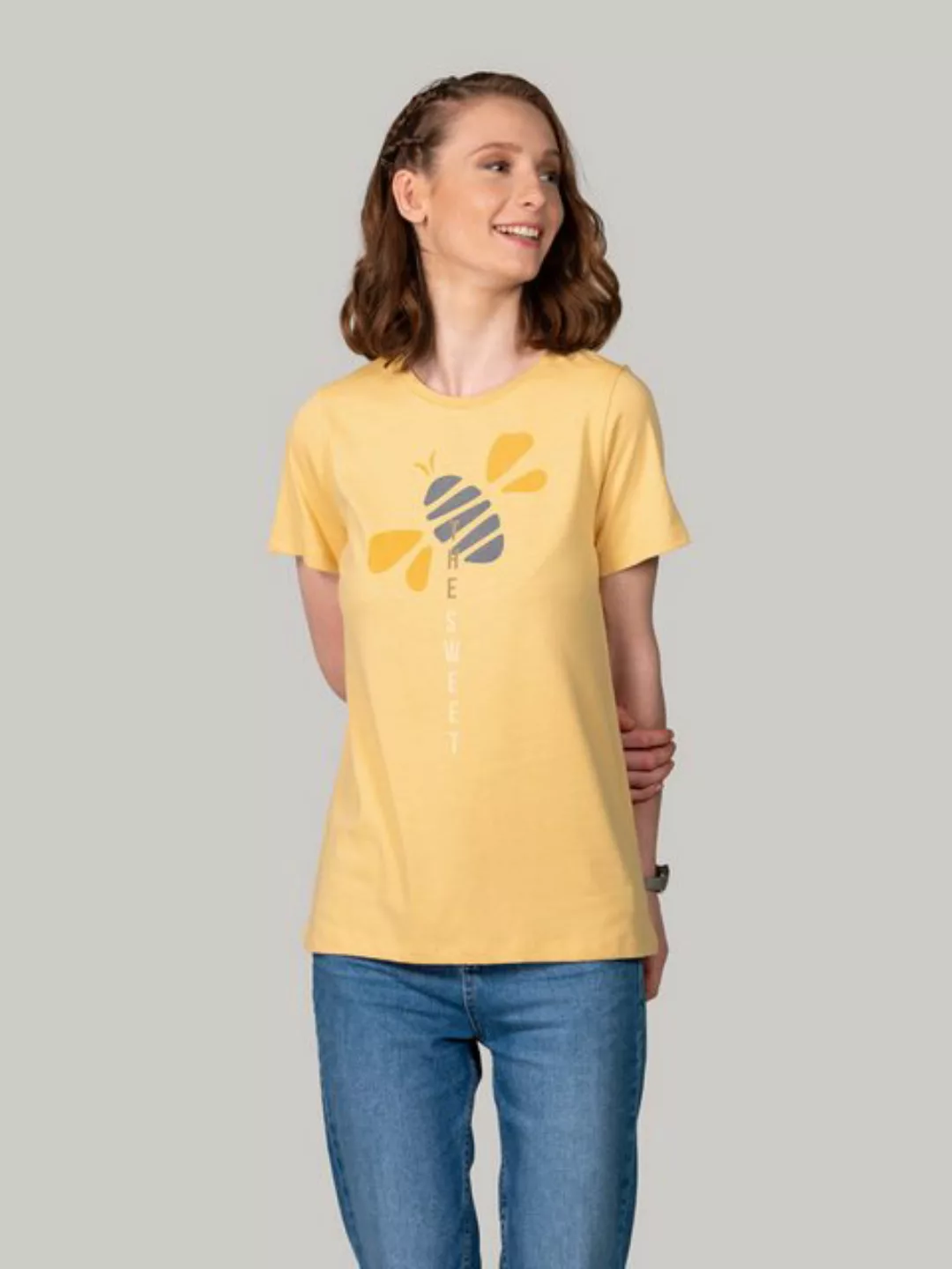 BLUVERD Kurzarmshirt Welt T-Shirt (The Sweet Side) günstig online kaufen