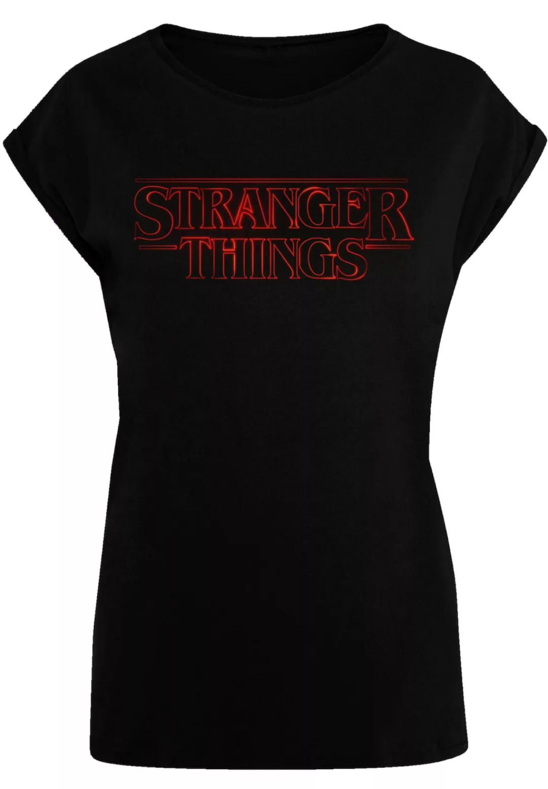 F4NT4STIC T-Shirt "Stranger Things Glow Logo", Premium Qualität günstig online kaufen