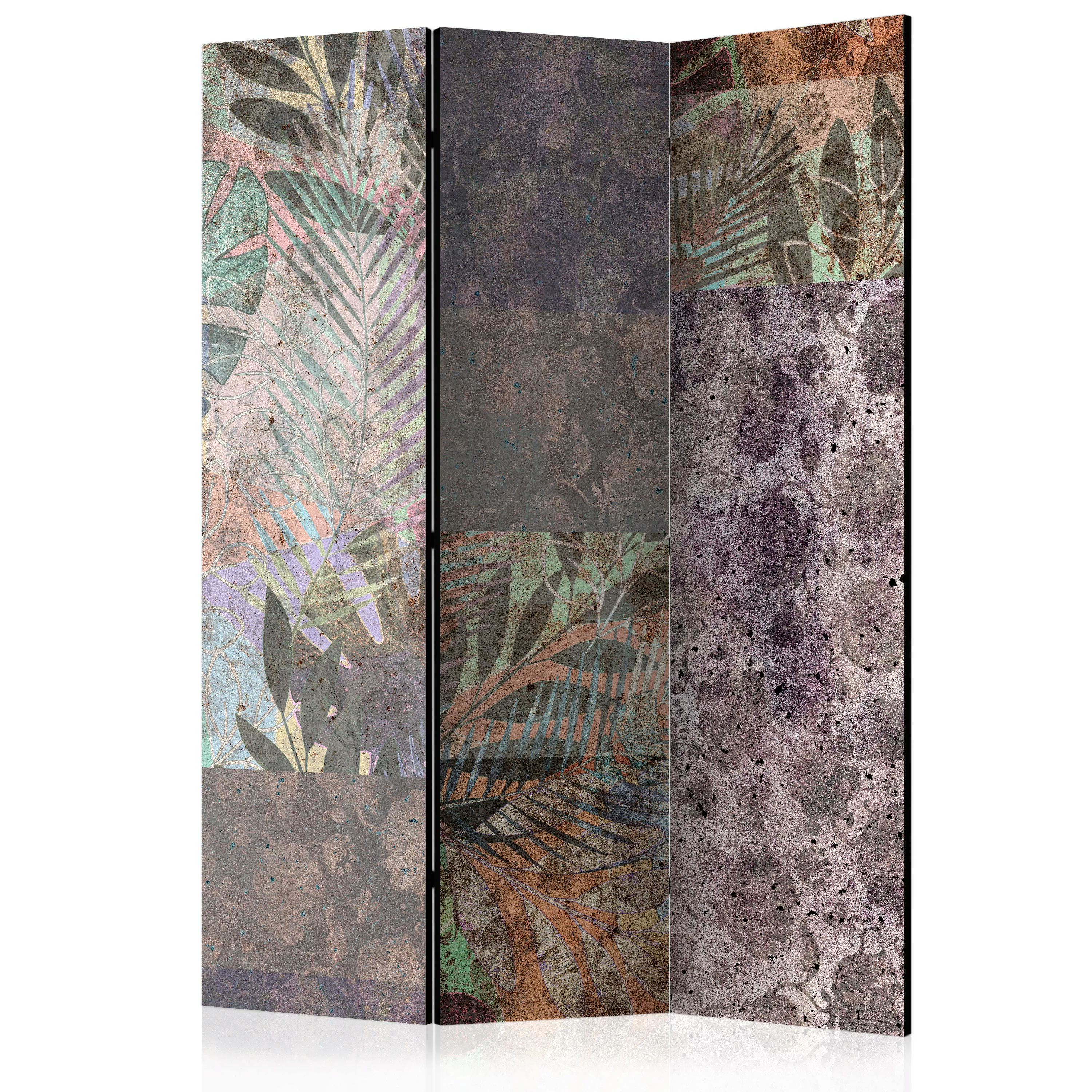 3-teiliges Paravent - Concrete Garden [room Dividers] günstig online kaufen