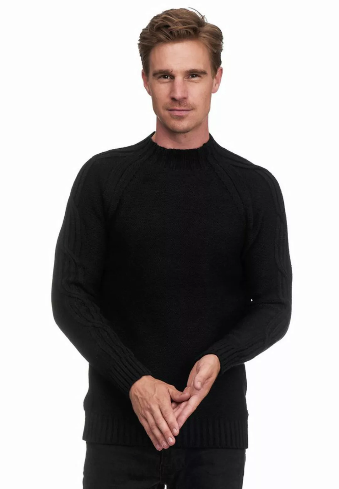 Rusty Neal Strickpullover, mit elegantem Stehkragen günstig online kaufen