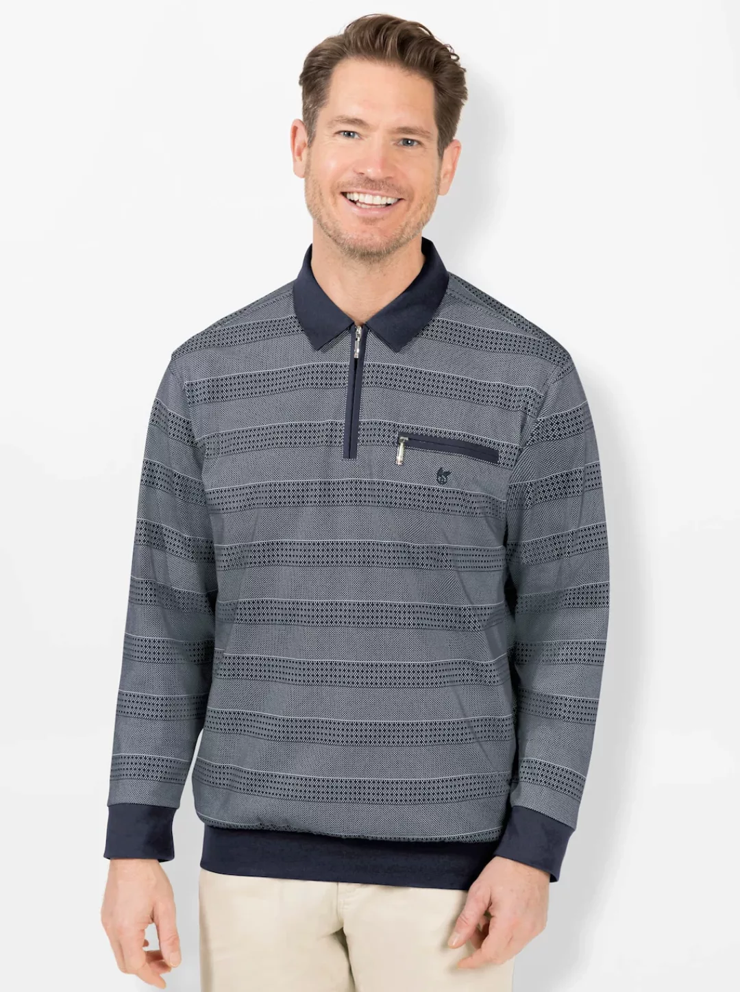 Hajo Poloshirt "Langarm-Poloshirt", (1 tlg.) günstig online kaufen