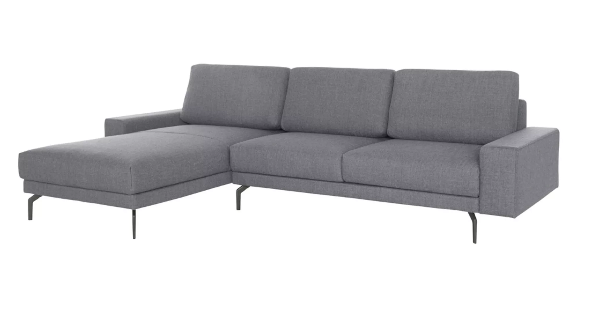 hülsta sofa Ecksofa "hs.450", Armlehne breit und niedrig, Alugussfüße in um günstig online kaufen