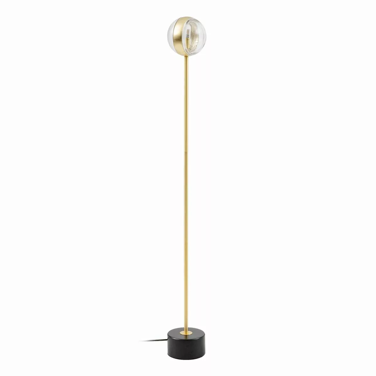 Stehlampe 15 X 15 X 130 Cm Kristall Gold Eisen günstig online kaufen