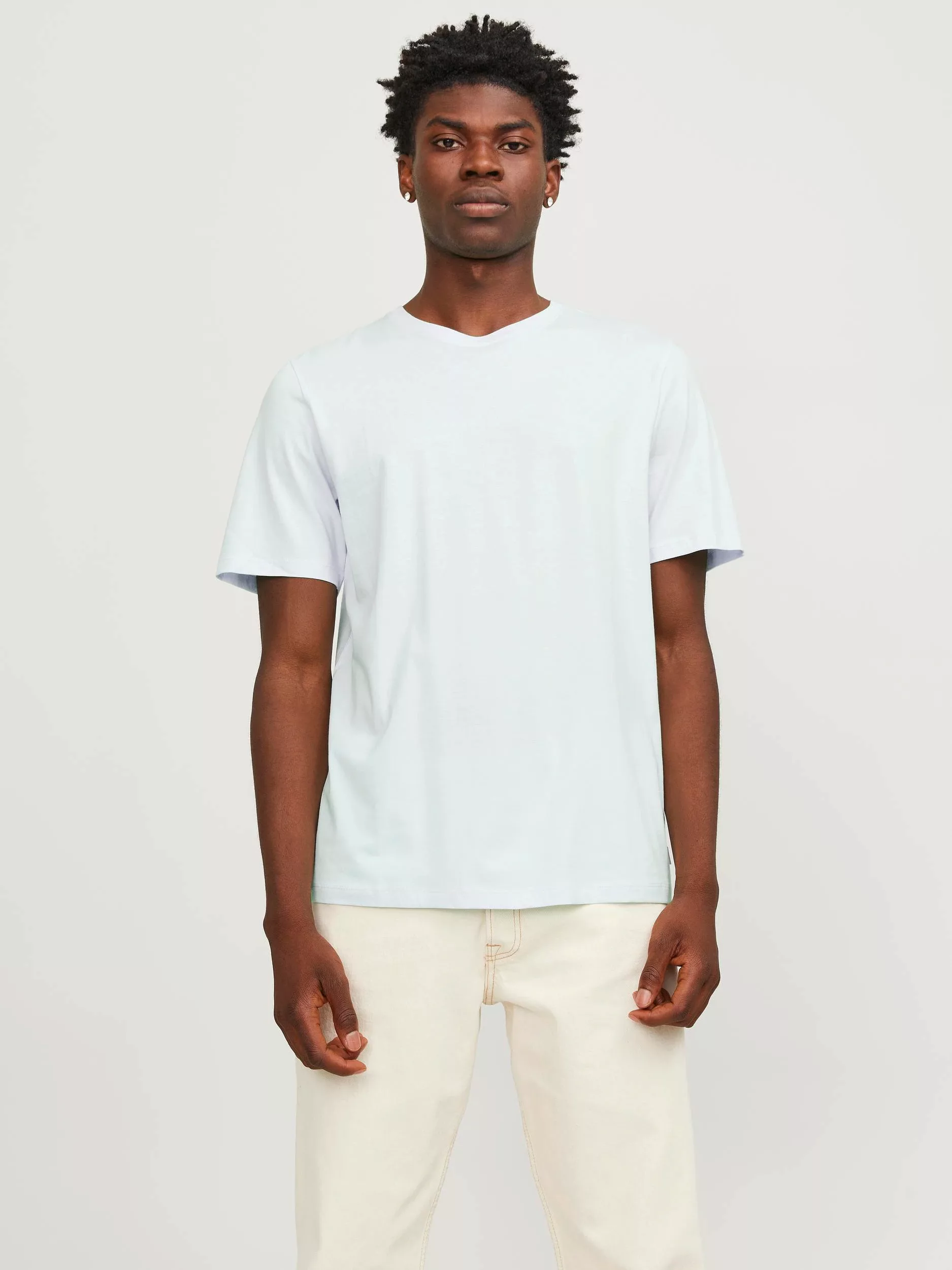 Jack & Jones Rundhalsshirt JJEORGANIC BASIC TEE SS O-NECK NOOS mit Rundhals günstig online kaufen