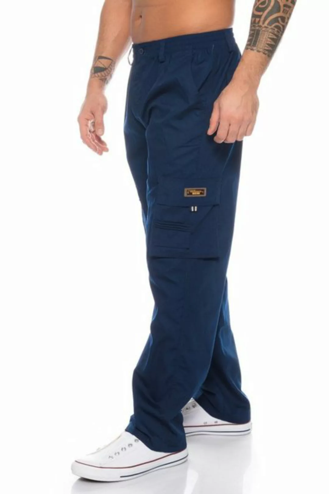 BENK Cargohose Benk Herren Cargo Hose Cargo Pants Unifarbe Arbeitshose Carg günstig online kaufen