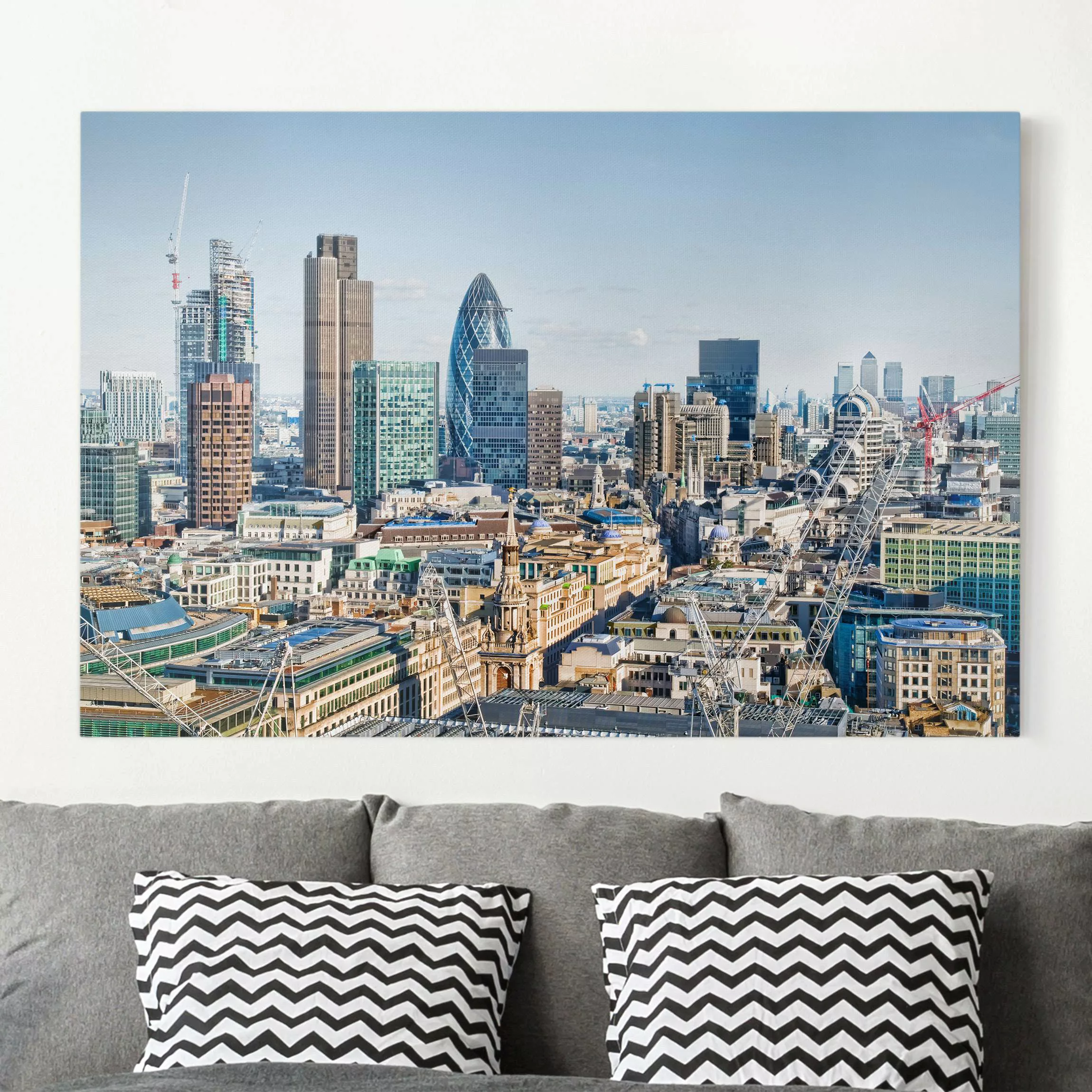 Leinwandbild London - Querformat City of London günstig online kaufen