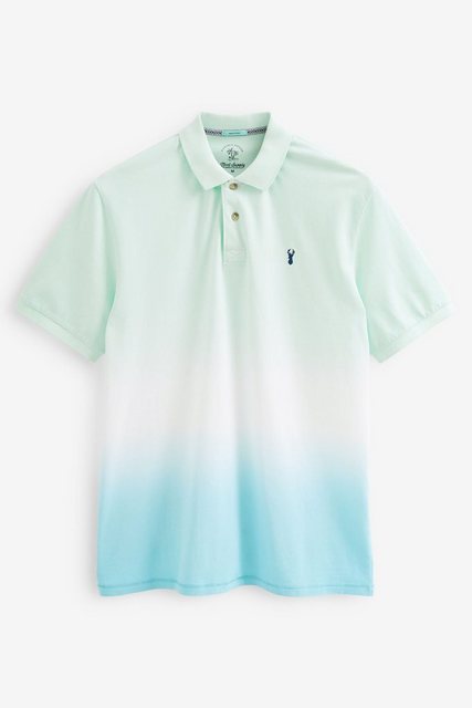 Next Poloshirt Poloshirt mit Streifen und Schriftzug (1-tlg) günstig online kaufen